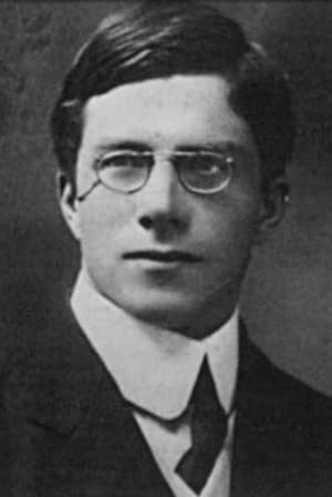 Black-and-white photographic portrait of a young Ronald Fisher.